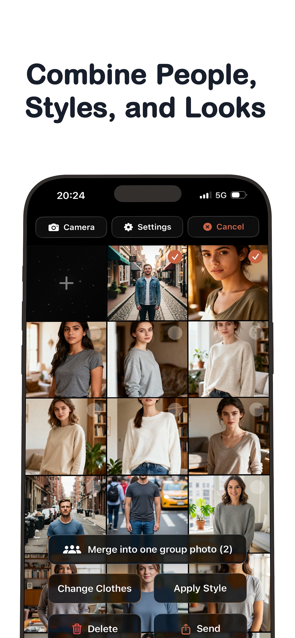 Madcam combining people, styles, and looks